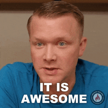Its Awesome Brian Marlow GIF - Its Awesome Brian Marlow Smoked Reb Bbq GIFs