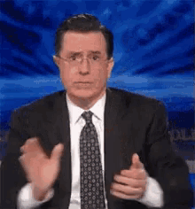Stephen Colbert Clapping GIF - Stephen Colbert Clapping Clap GIFs