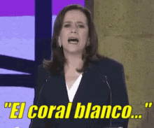 margarita zavala debate ine elecciones mexico coral blanco incomodo