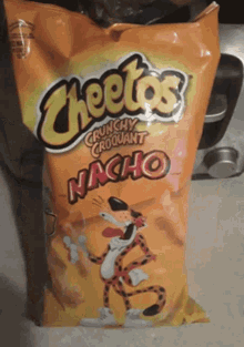 Cheetos Nacho Crunchy GIF - Cheetos Nacho Crunchy Bag Of Cheetos GIFs