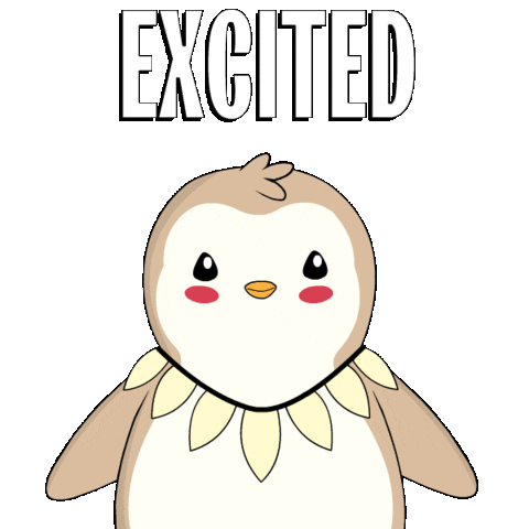Excited Lets Go Sticker - Excited Lets Go Penguin Stickers
