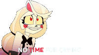 No Time For Crying Charlie Sticker