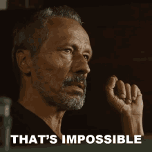 Thats Impossible Antlers Holst GIF - Thats Impossible Antlers Holst Michael Wincott GIFs