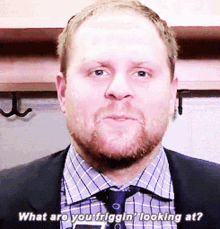 Phil Kessel What Are You Friggin Looking At GIF - Phil Kessel What Are You Friggin Looking At What Are You Looking At GIFs