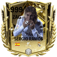 Sergio Ramos Fc Sticker - Sergio Ramos Fc Card Stickers