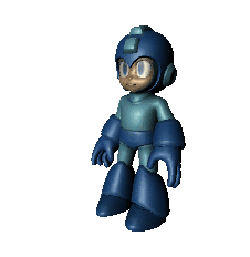 Mega Man Fortnite Sticker