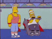 Simpson Strainer GIF - Simpson Strainer Gym GIFs