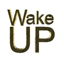 wake up woke awake get up