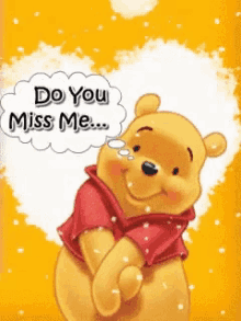 Do You Miss Me Pooh GIF