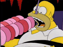 The Simpsons Homer Simpson GIF - The Simpsons Homer Simpson Donuts GIFs
