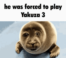 Yakuza Yakuza3 GIF - Yakuza Yakuza3 Seal GIFs
