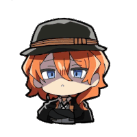 a drawing of a person wearing a hat and a jacket
