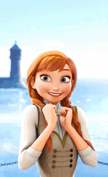 Frozen Smile GIF - Frozen Smile Anna GIFs