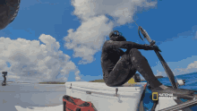 Fist Bump Gordon Goes Spearfishing For Snapper GIF - Fist Bump Gordon Goes Spearfishing For Snapper Lets Do This GIFs