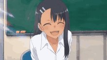 ijirinaide nagatoro san please dont bully me nagatoro san anime blush smile