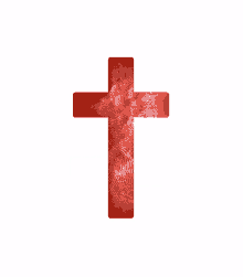 horror exorcist inverted cross cross clay