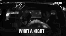 What A Night Skiifall GIF - What A Night Skiifall Lost Angeles GIFs