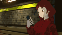 Anime Girl Anime GIF - Anime Girl Anime Train Station GIFs