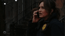 Olivia Benson Captain GIF - Olivia Benson Captain Phone Call GIFs