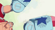 Franky One Piece Chips GIF