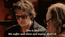 Life This Is Life GIF - Life This Is Life Black Books GIFs