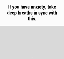 Anxiety Deep Breaths GIF - Anxiety Deep Breaths Sync GIFs