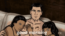 Archer Good GIF - Archer Good Morning GIFs