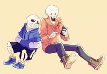 Talking Sitting Together GIF