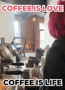 Coffee Is Love Coffee Is Life GIF - Coffee Is Love Coffee Is Life 92degrees GIFs
