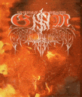 a poster that says unholy death with a dragon on it