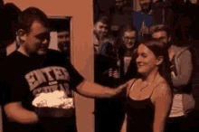Pie In The Face Forfeit GIF