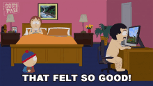 That Felt So Good Randy Marsh GIF - That Felt So Good Randy Marsh South Park GIFs