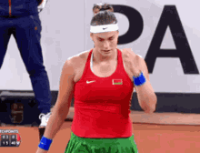 Belarus Aryna Sabalenka GIF - Belarus Aryna Sabalenka Tennis GIFs