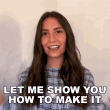 Let Me Show You How To Make It Alexandra Machover GIF - Let Me Show You How To Make It Alexandra Machover Bustle GIFs