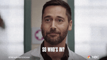 So Whos In Dr Max Goodwin GIF - So Whos In Dr Max Goodwin Ryan Eggold GIFs