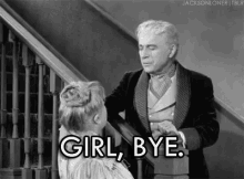 Girl, Bye. - Charlie Chaplin In Limelight GIF - Girl Bye Calvero Charlie Chaplin GIFs