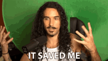 It Saved Me Anthony Vincent GIF - It Saved Me Anthony Vincent Ten Second Songs GIFs