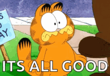 garfield wtf confused its all good huh