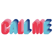 me call
