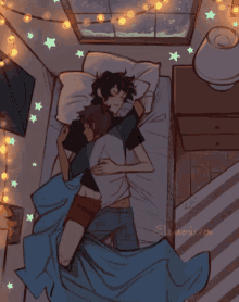 Anime Couple Cuddling GIFs | Tenor