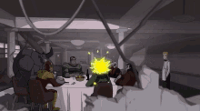 Sinister Six Spectacular Spider Man GIF - Sinister Six Spectacular Spider Man Dinner GIFs