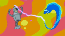 futurama bender robot dancing eel