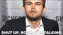 Roshan Hark GIF - Roshan Hark Shut Up GIFs