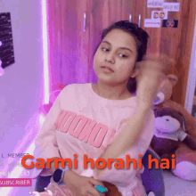 Shreya Khirwal Shreya Khirwal Garmi Horahi Hai GIF - Shreya Khirwal Shreya Khirwal Garmi Horahi Hai Shreya Khirwal Yt GIFs