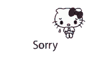 sorry texting sorry text apology hello kitty sad