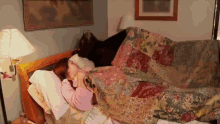 Bear In My Bed Chuck Testa GIF - Bear In My Bed Chuck Testa Nope GIFs