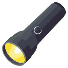flashlight objects joypixels electric torch light