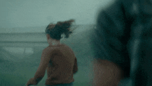 Running Away Kate Cooper GIF - Running Away Kate Cooper Twisters GIFs