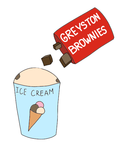 Greyston Non Profit Sticker - Greyston Non Profit Brownies Stickers