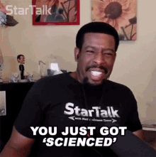 You Just Got Scienced Chuck Nice GIF - You Just Got Scienced Chuck Nice Startalk GIFs